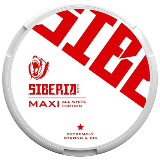 SIBERIA All White Maxi 29.7mg - MyPouch