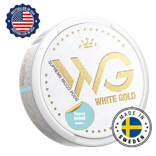 WHITE GOLD Spearmint 6mg