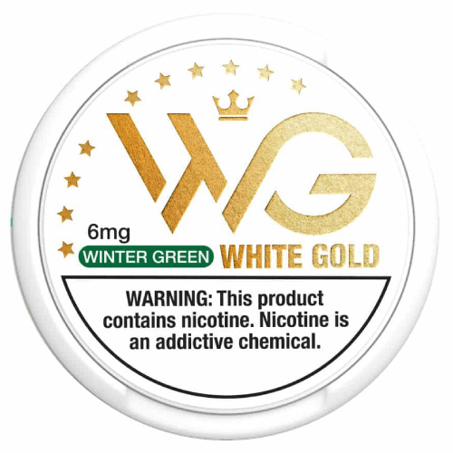 WHITE GOLD Wintergreen 6mg